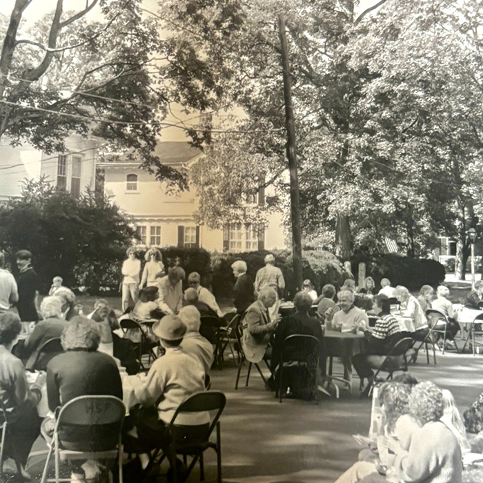 October-Tour Guests attend the first OctoberTour. Photo courtesy Historic Salisbury Foundation