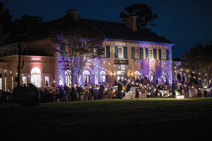 OctoberTour4 The Walter McCanless House on Confederate Avenue was the location for the OctoberTour Patrons Party. Tim Coffey photo
